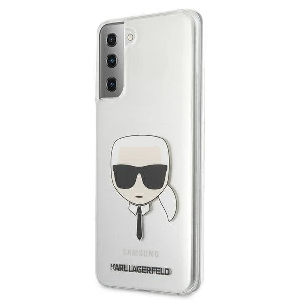 Karl Lagerfeld KLHCS21MKTR S21 G996 hardcase Transparent Karl`s Head